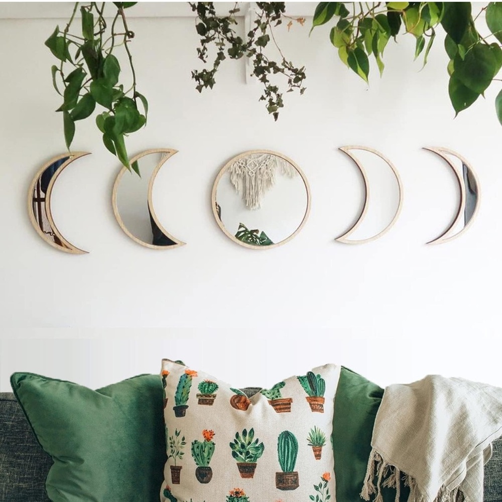 Acrylic Moon Phase Mirror